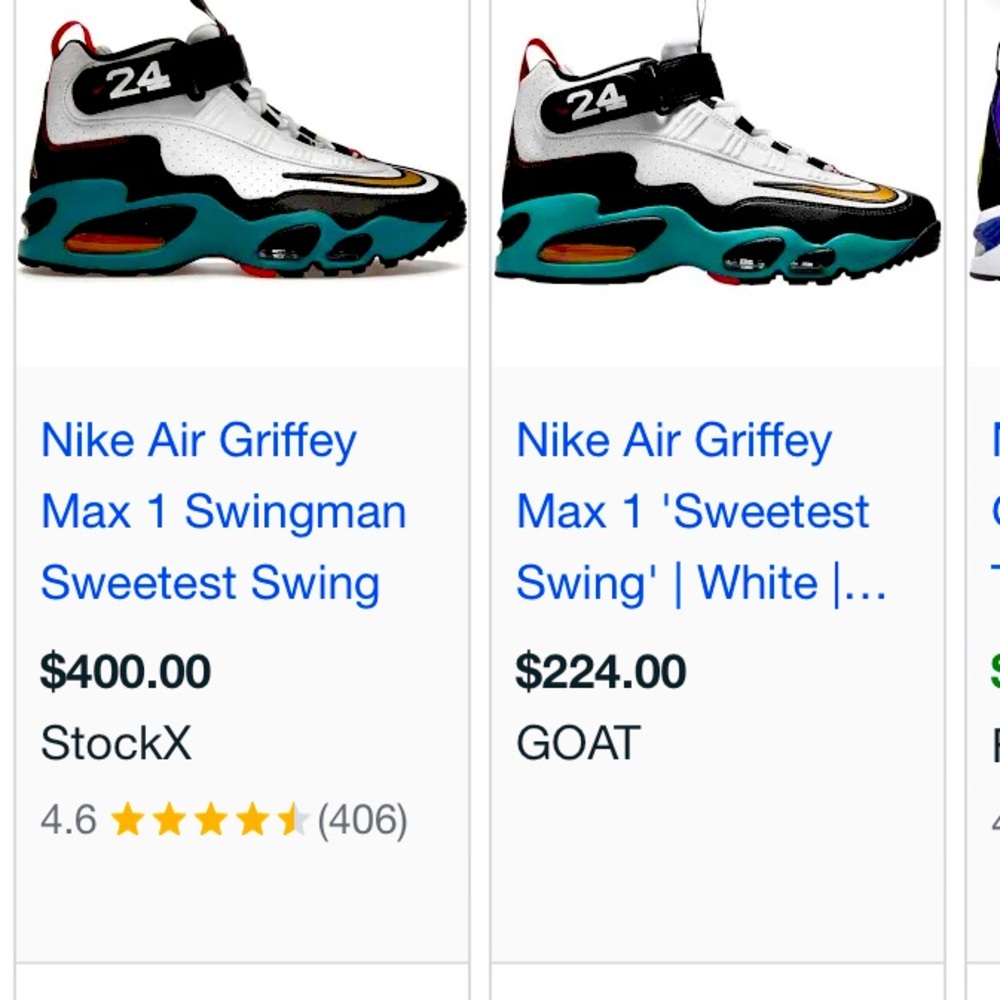 Nike air max Griffey 1, Ken Griffey Junior Sweetest Swing DS 5188–100